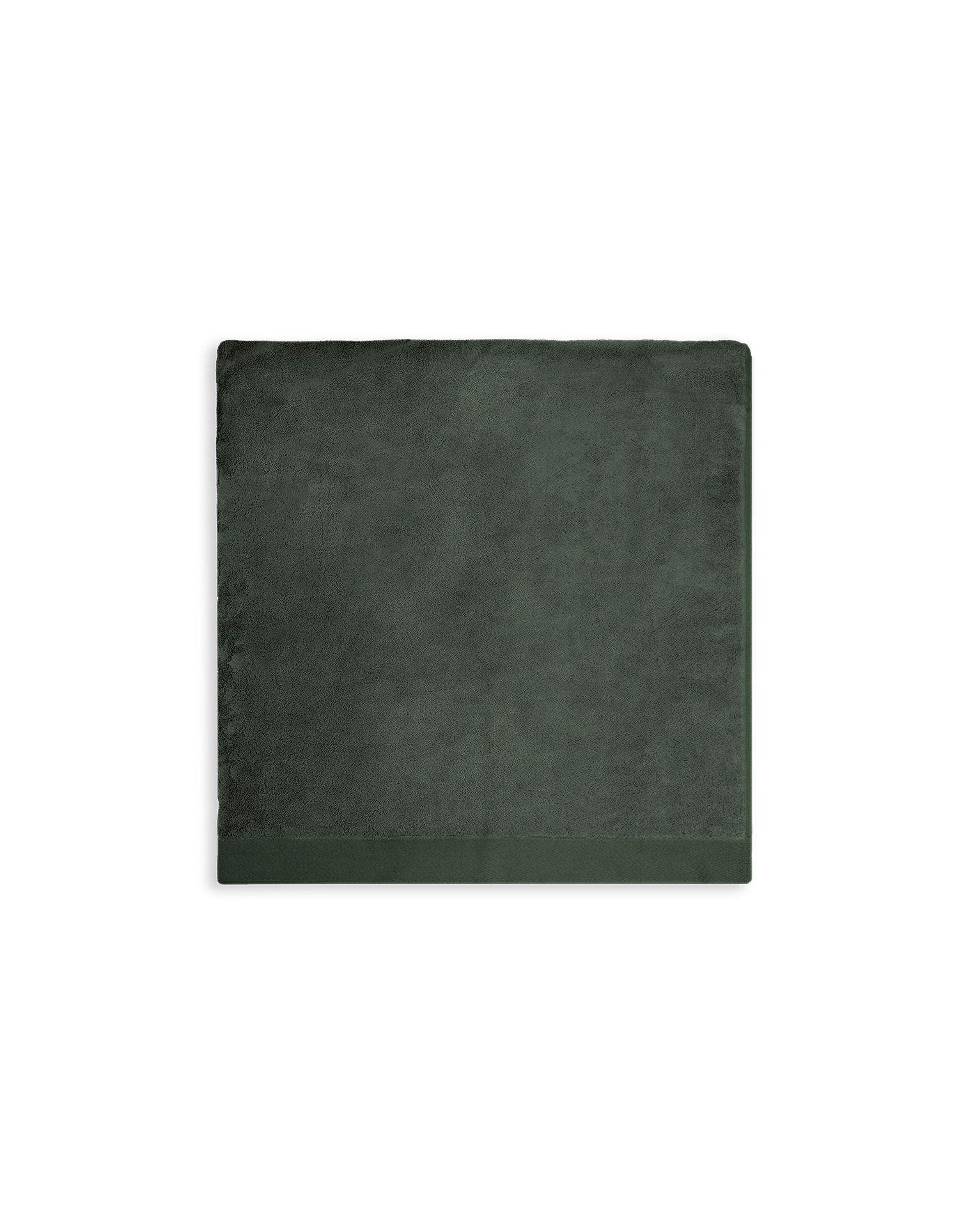 Serviette de bain moelleuse - Vert Forêt