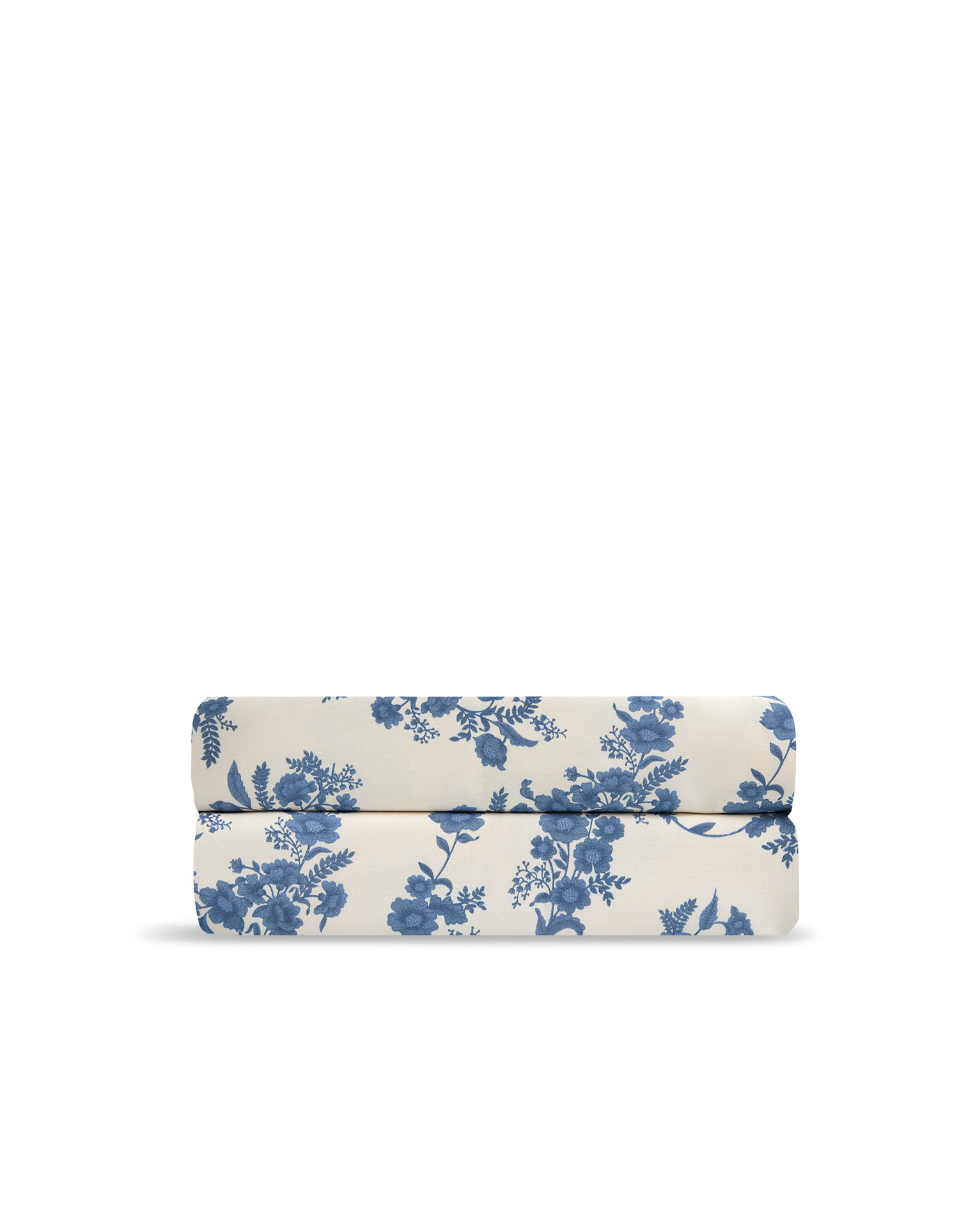Satin Bettlaken 500 TC - Blumen von früher