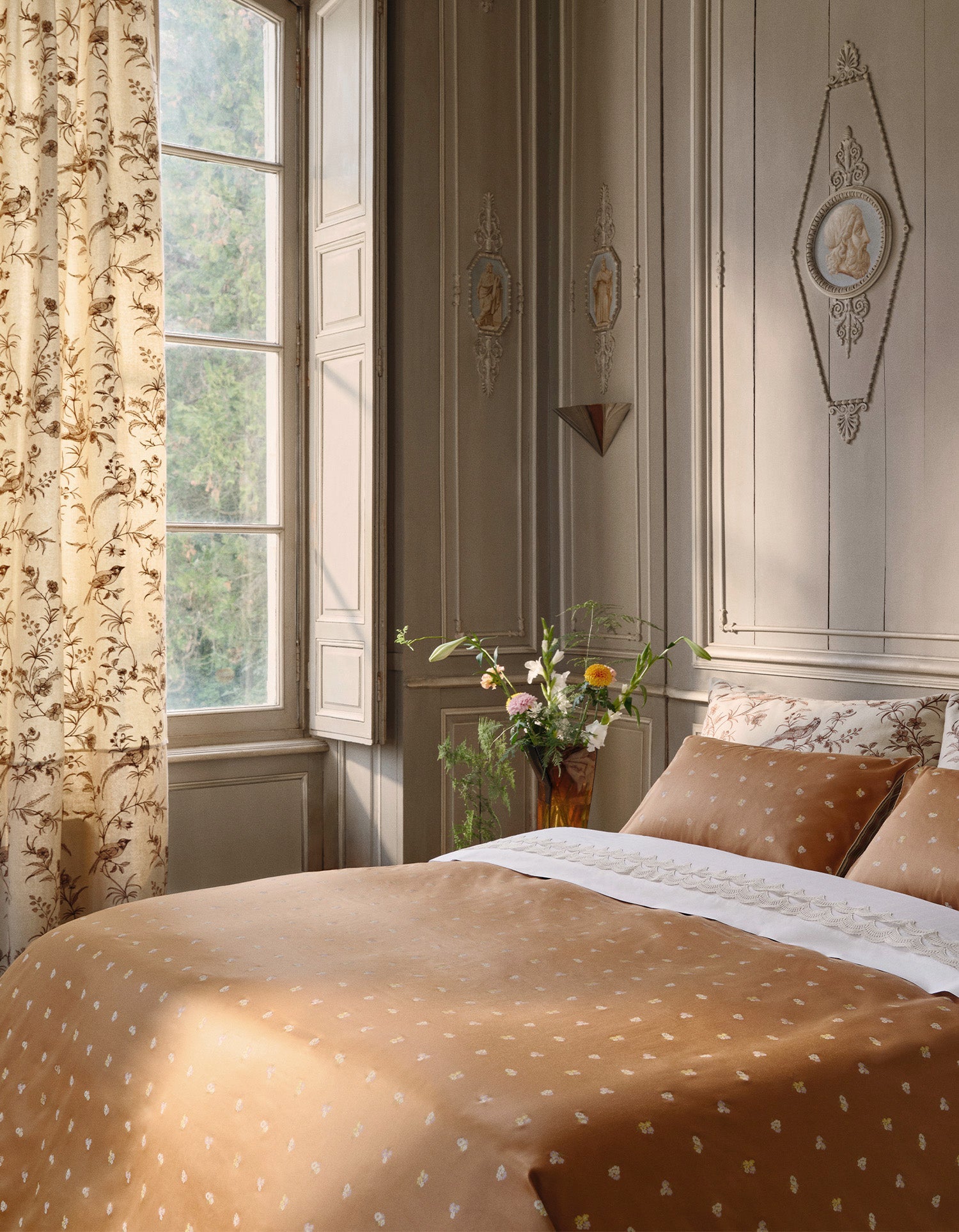 Paul & Joe für Bonsoirs Perkal Bettlaken - Mansart