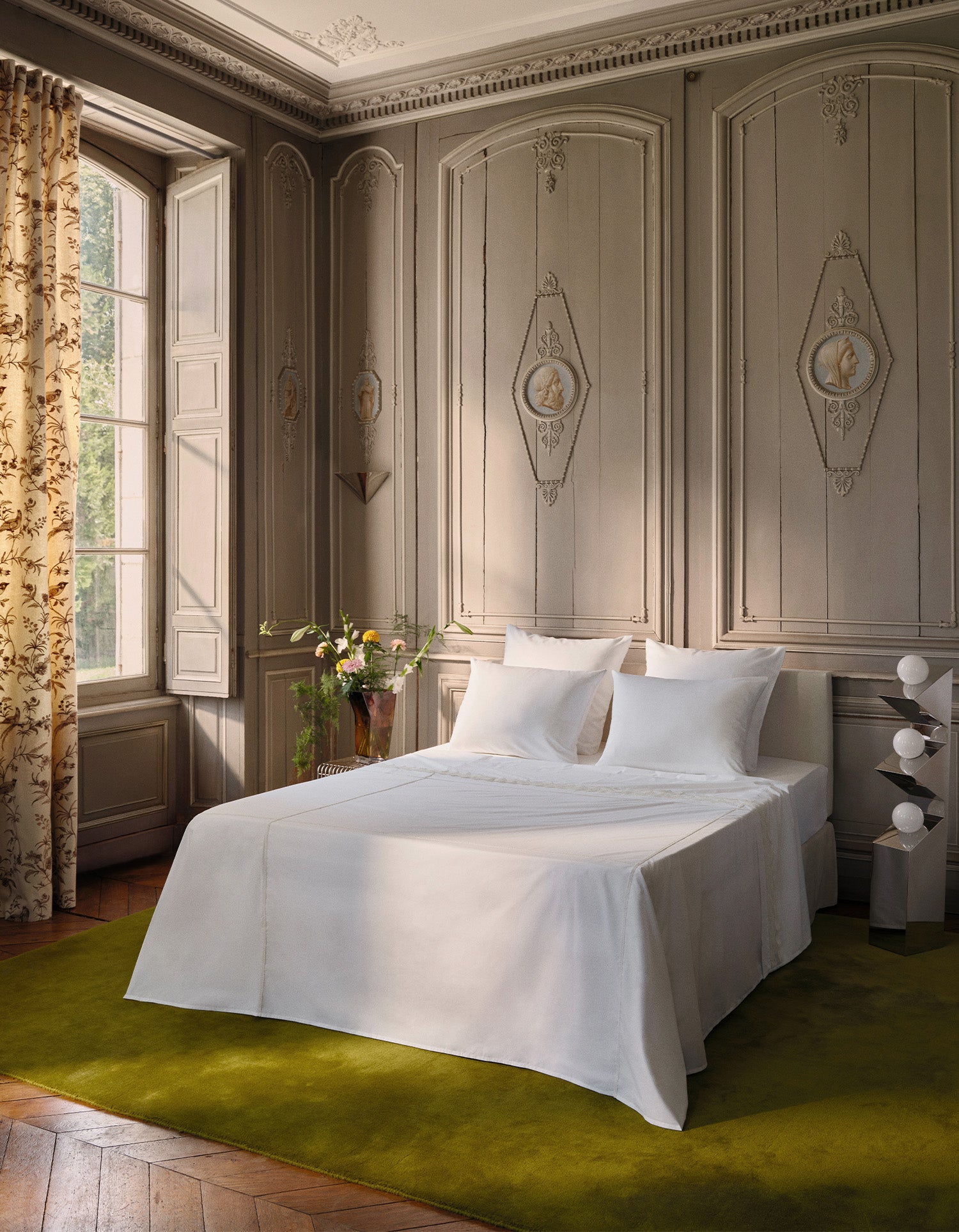 Paul & Joe für Bonsoirs Perkal Bettlaken - Mansart