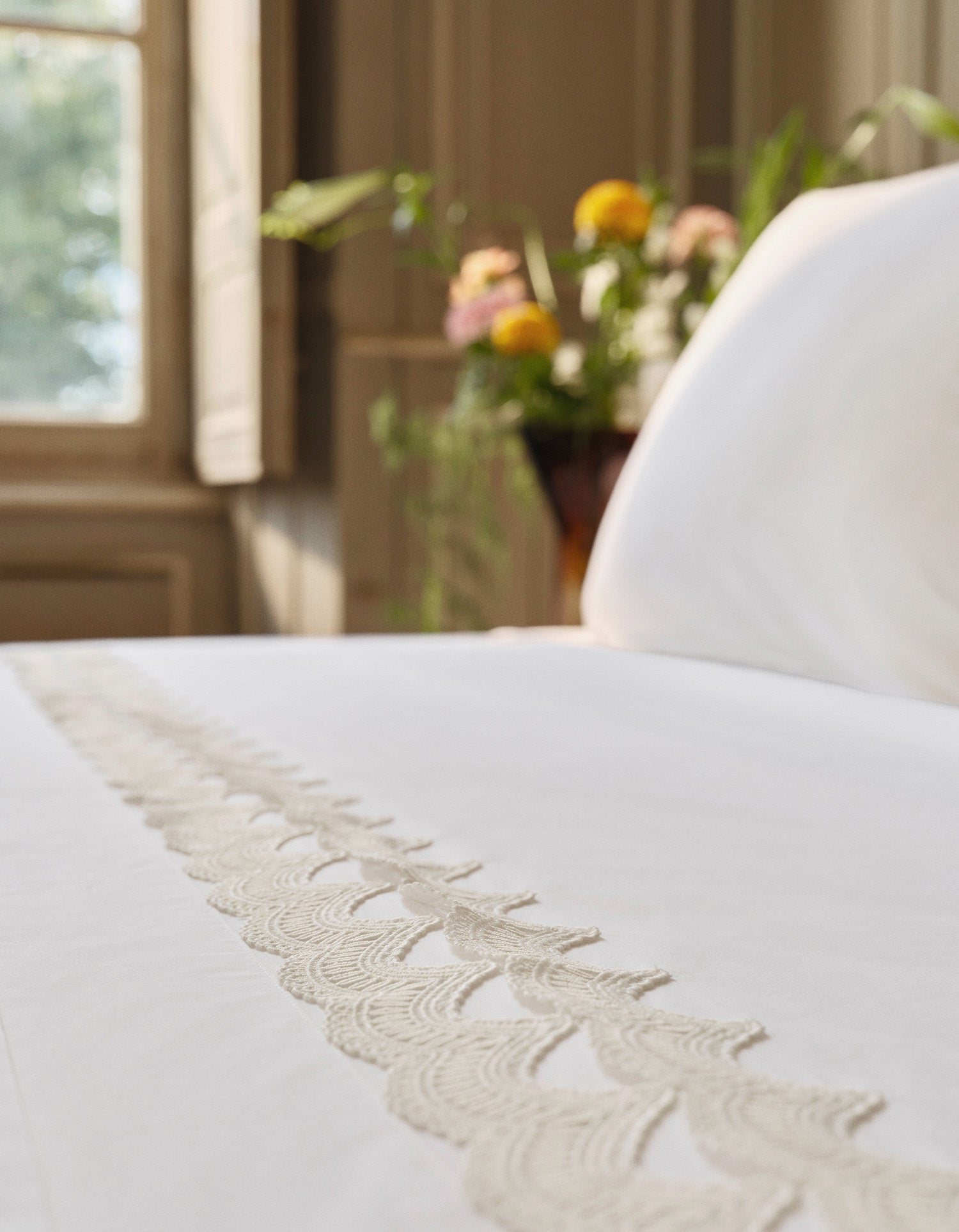 Paul & Joe für Bonsoirs Perkal Bettlaken - Mansart