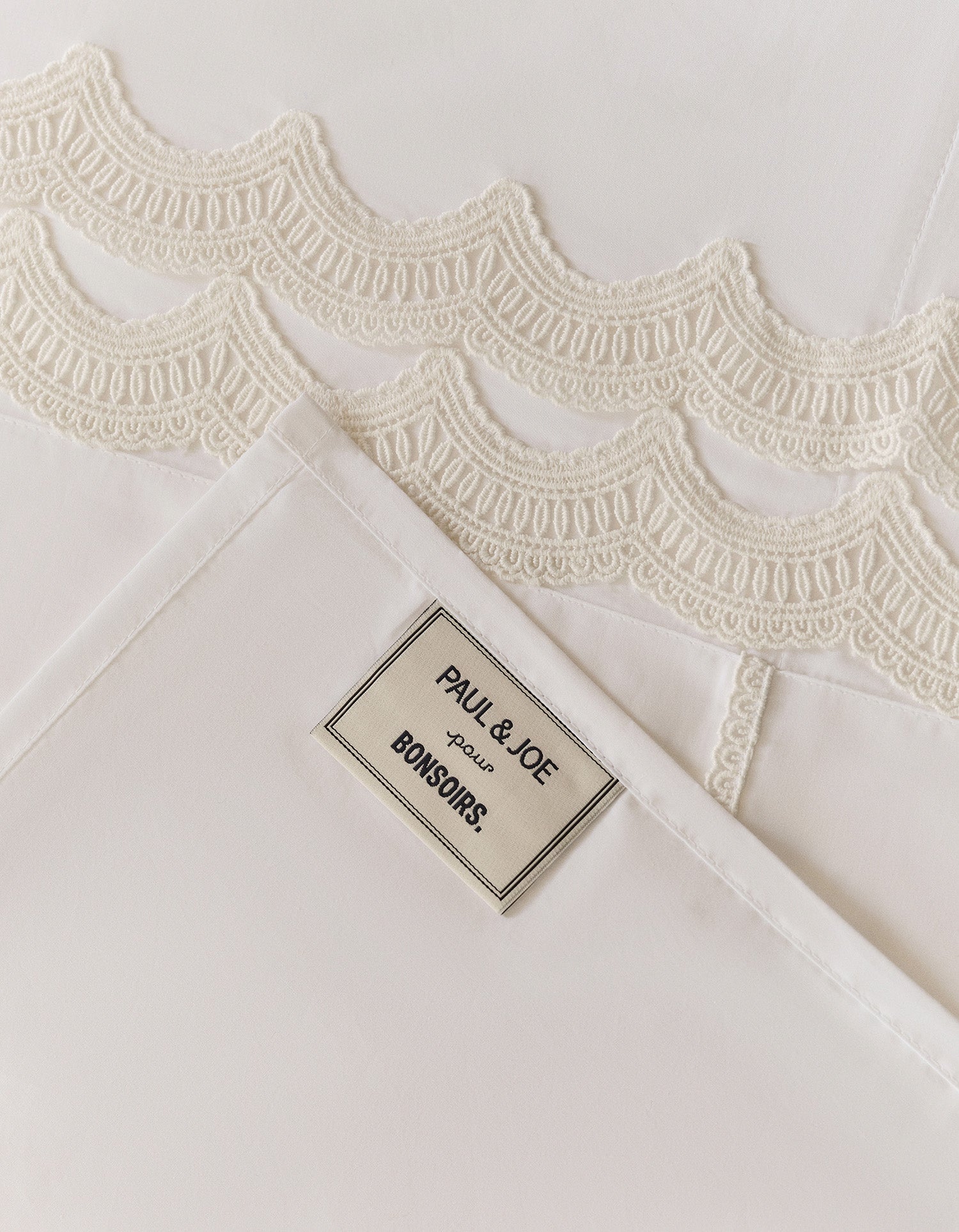 Paul & Joe für Bonsoirs Perkal Bettlaken - Mansart