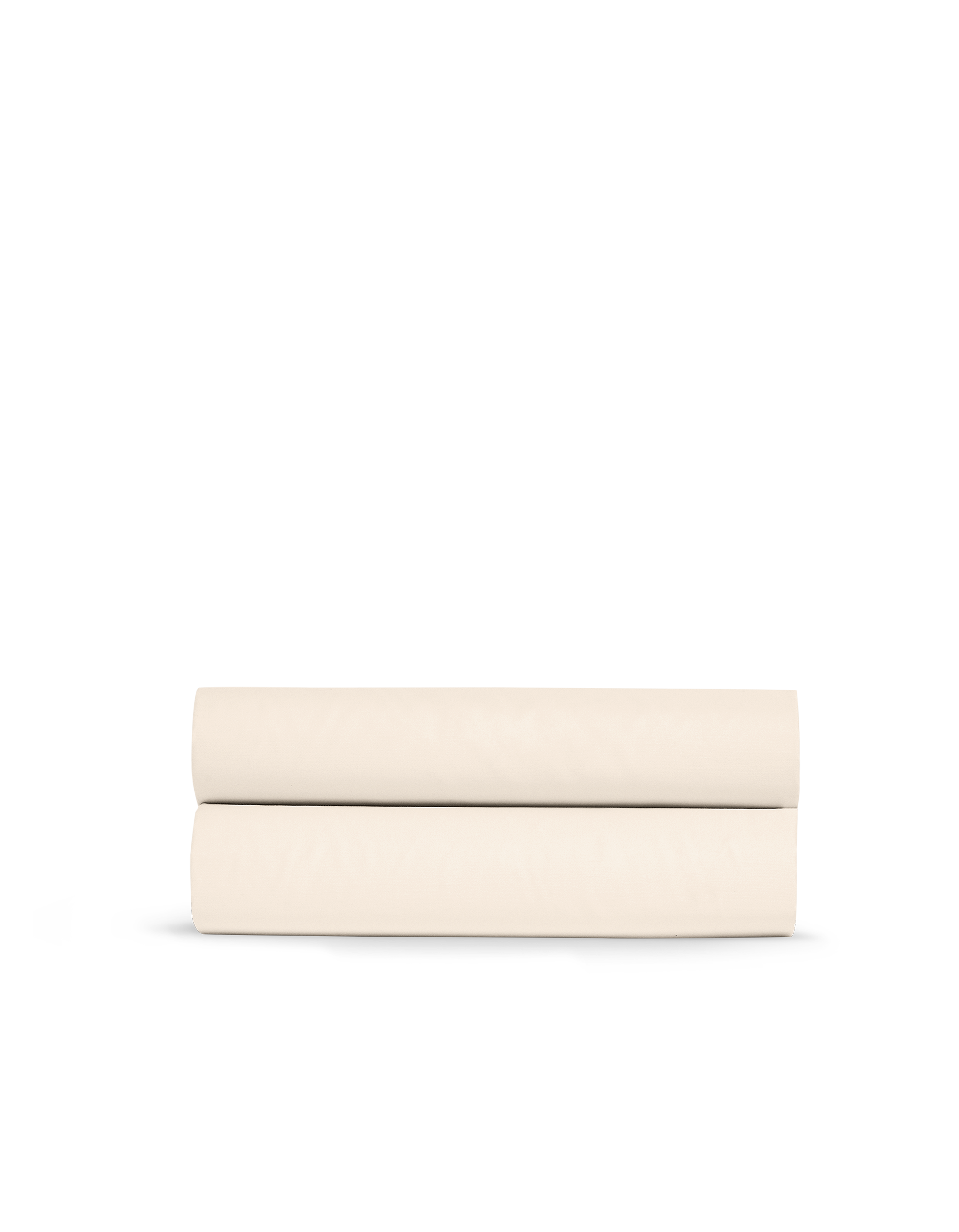 Lenzuolo con angoli in Percalle di Cotone 300 TC - Beige