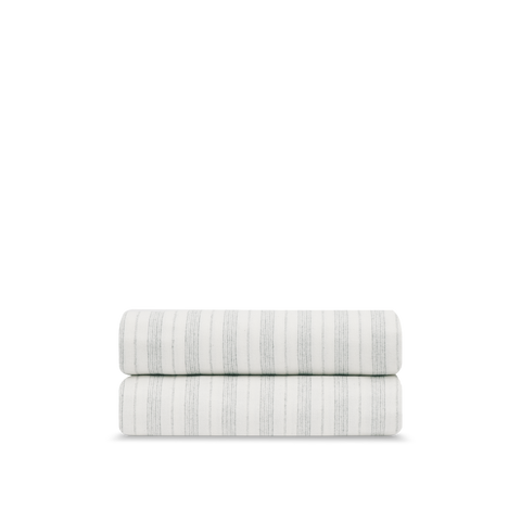 Drap housse Flanelle - Lignes d'Hiver