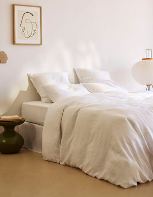 French washed linen duvet cover