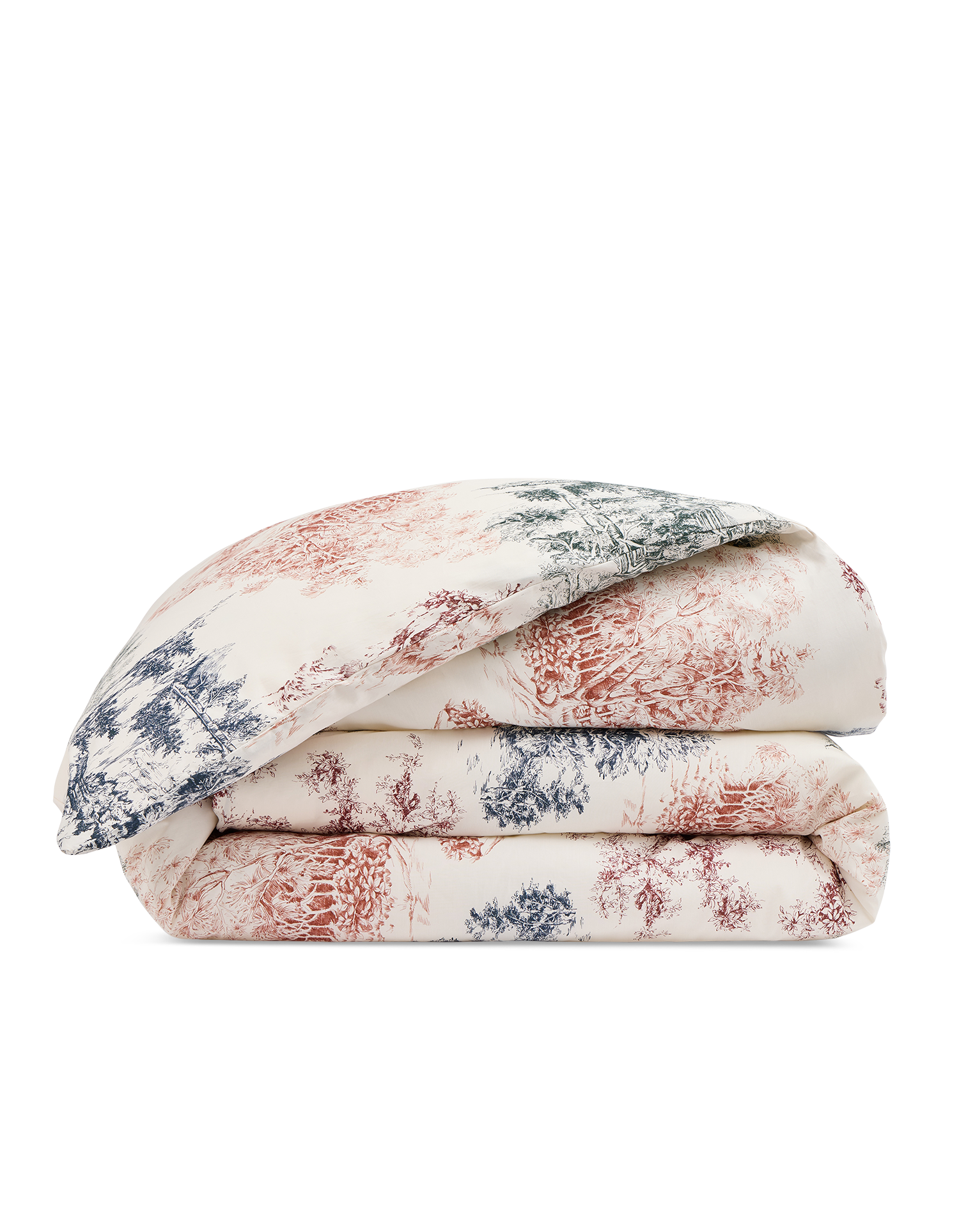 Copripiumino in cotone percalle a 120 fili Paul & Joe per Bonsoirs - Bosco invernale