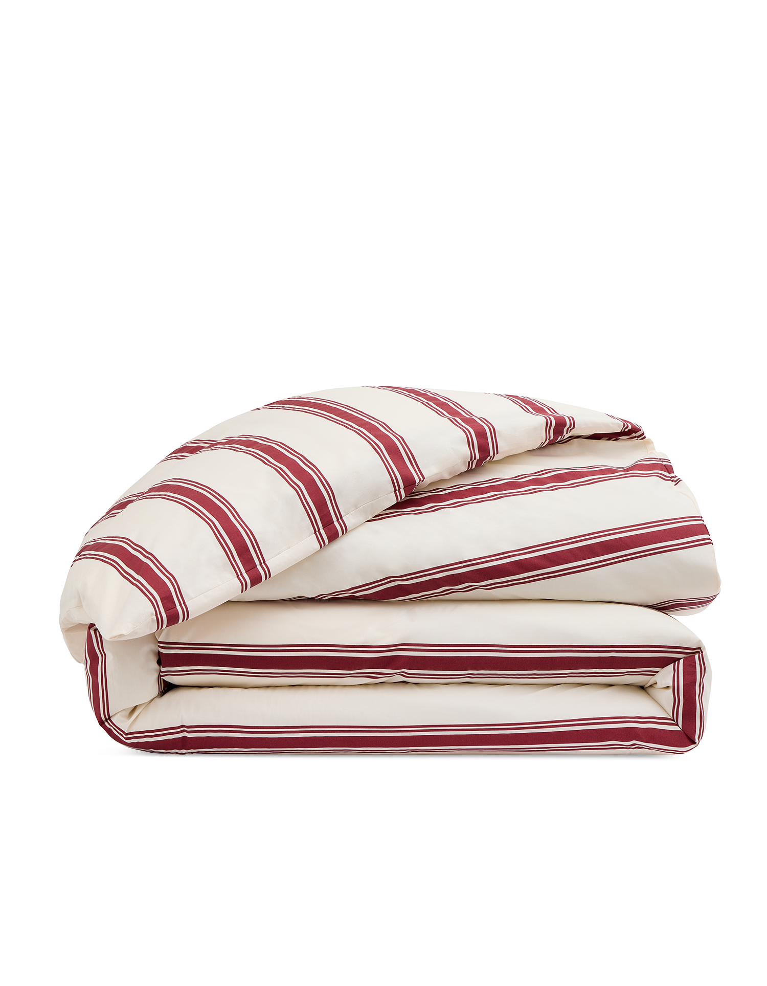 Copripiumino in Cotone percalle a 120 fili - Righe Velour