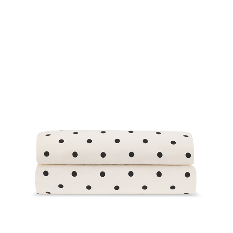 Drap plat Percale de coton 120 fils - Polka