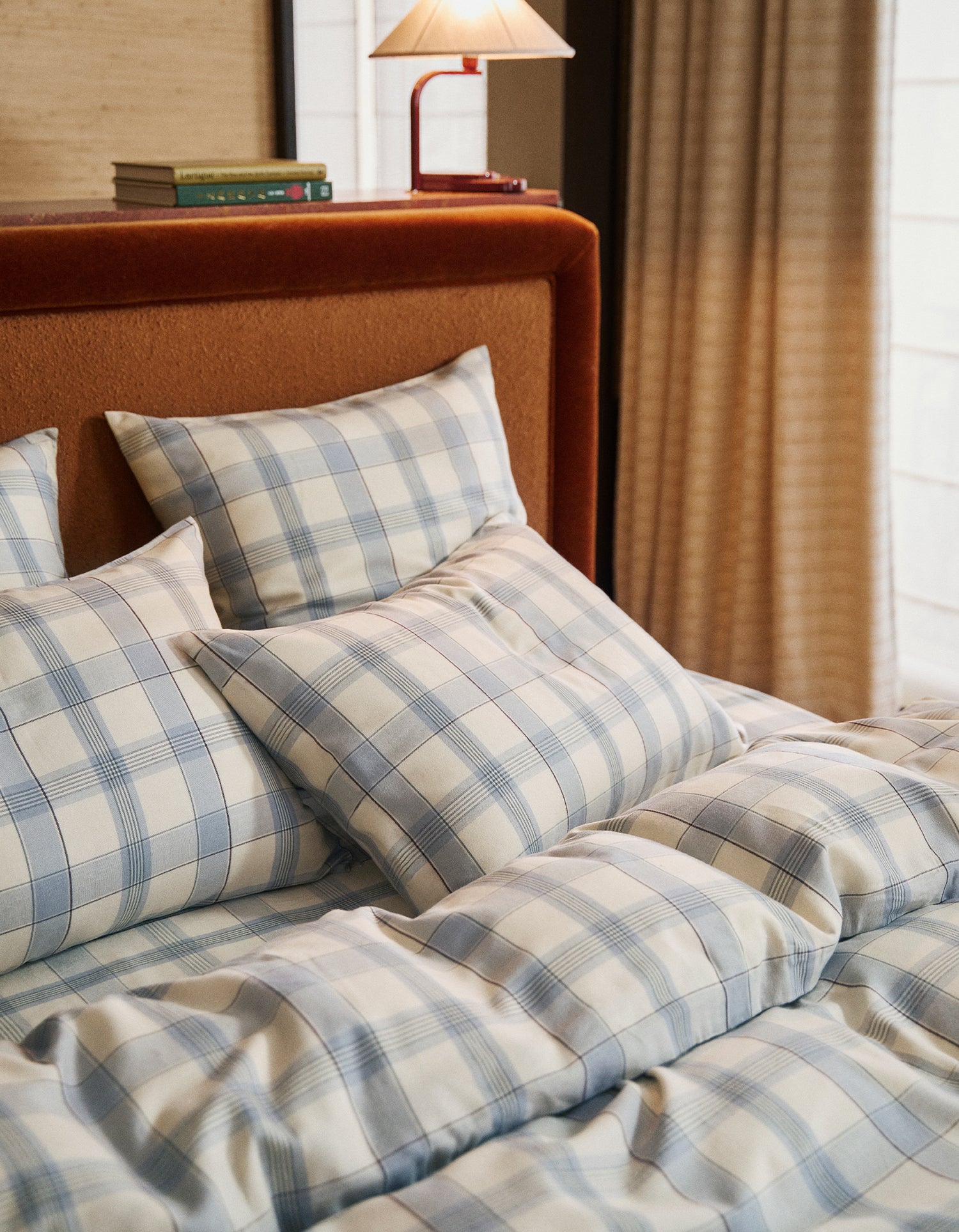 Federe in Flanella di Tencel x2 - Sanfter Tartan