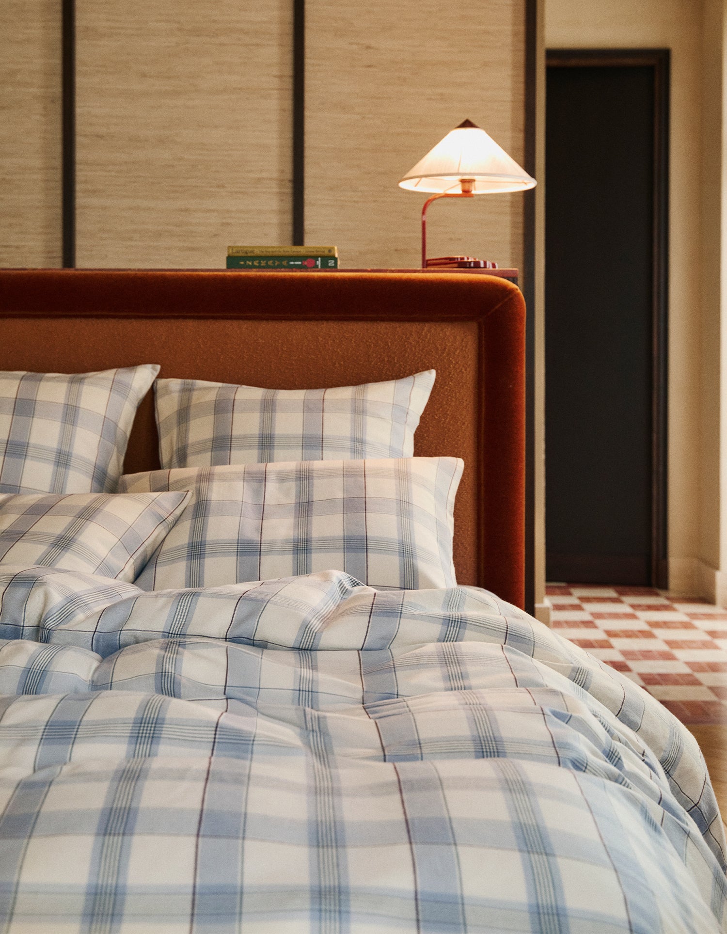 Federe in Flanella di Tencel x2 - Sanfter Tartan