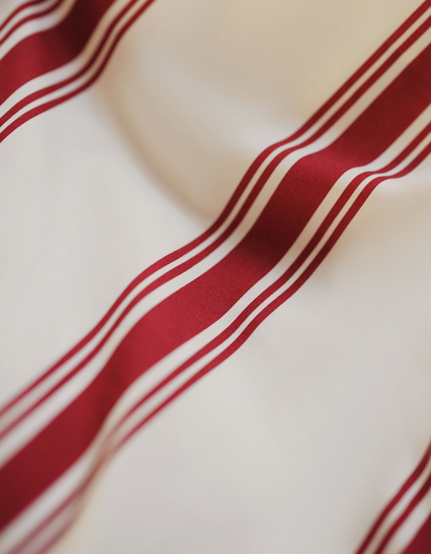 Lenzuolo piano in cotone percalle a 120 fili - Righe Velour