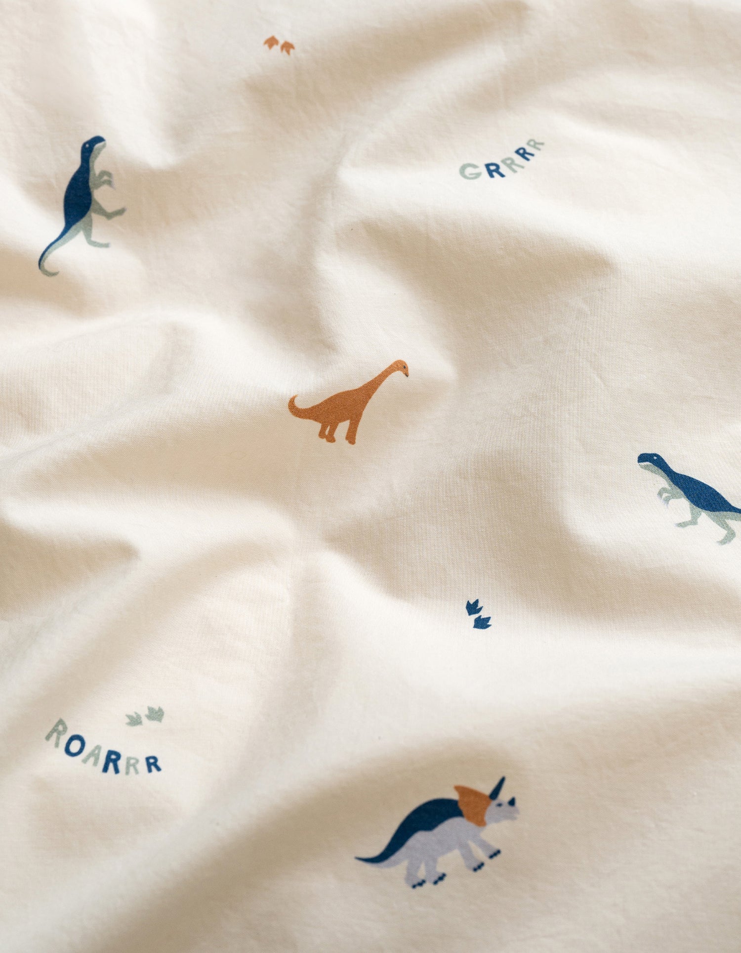 Housse de couette Percale lavée Bébé & Enfant - Dinos