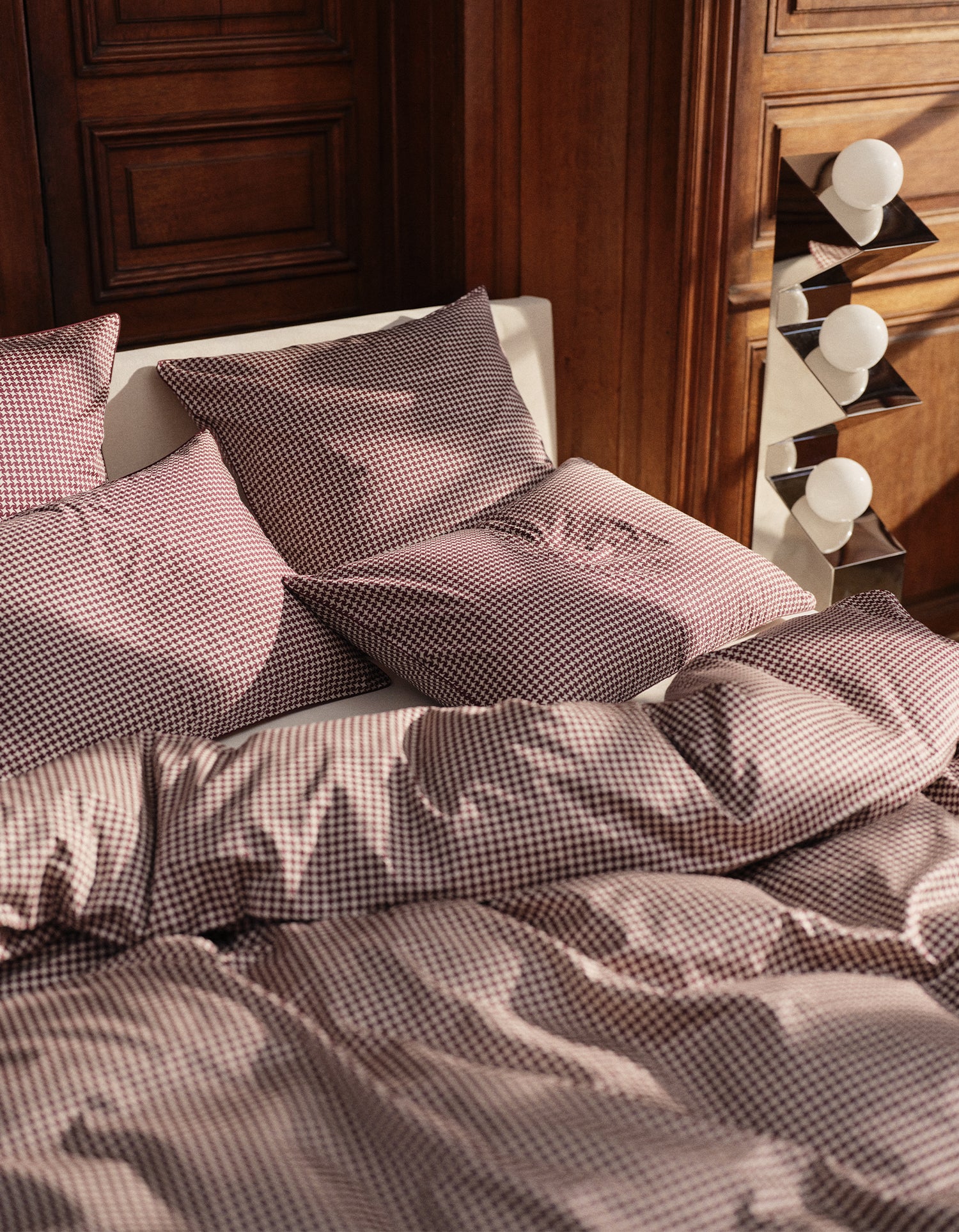 Satin Bettbezug - Paisley