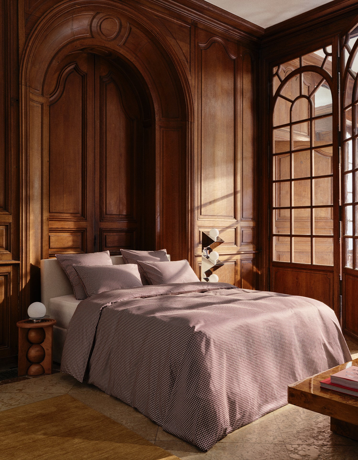 Satin Bettbezug - Paisley