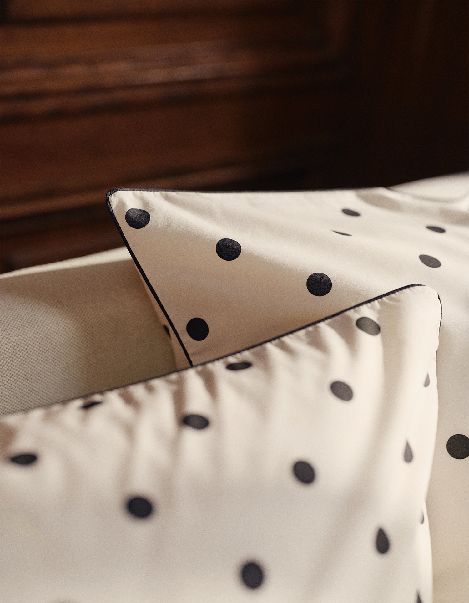 Perkal Bettlaken - Polka