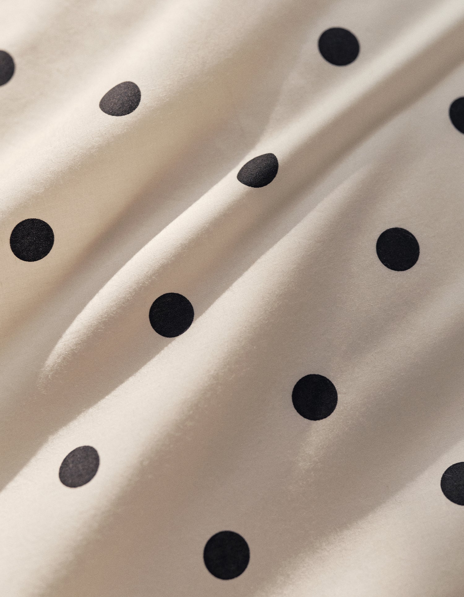 Perkal Bettlaken - Polka