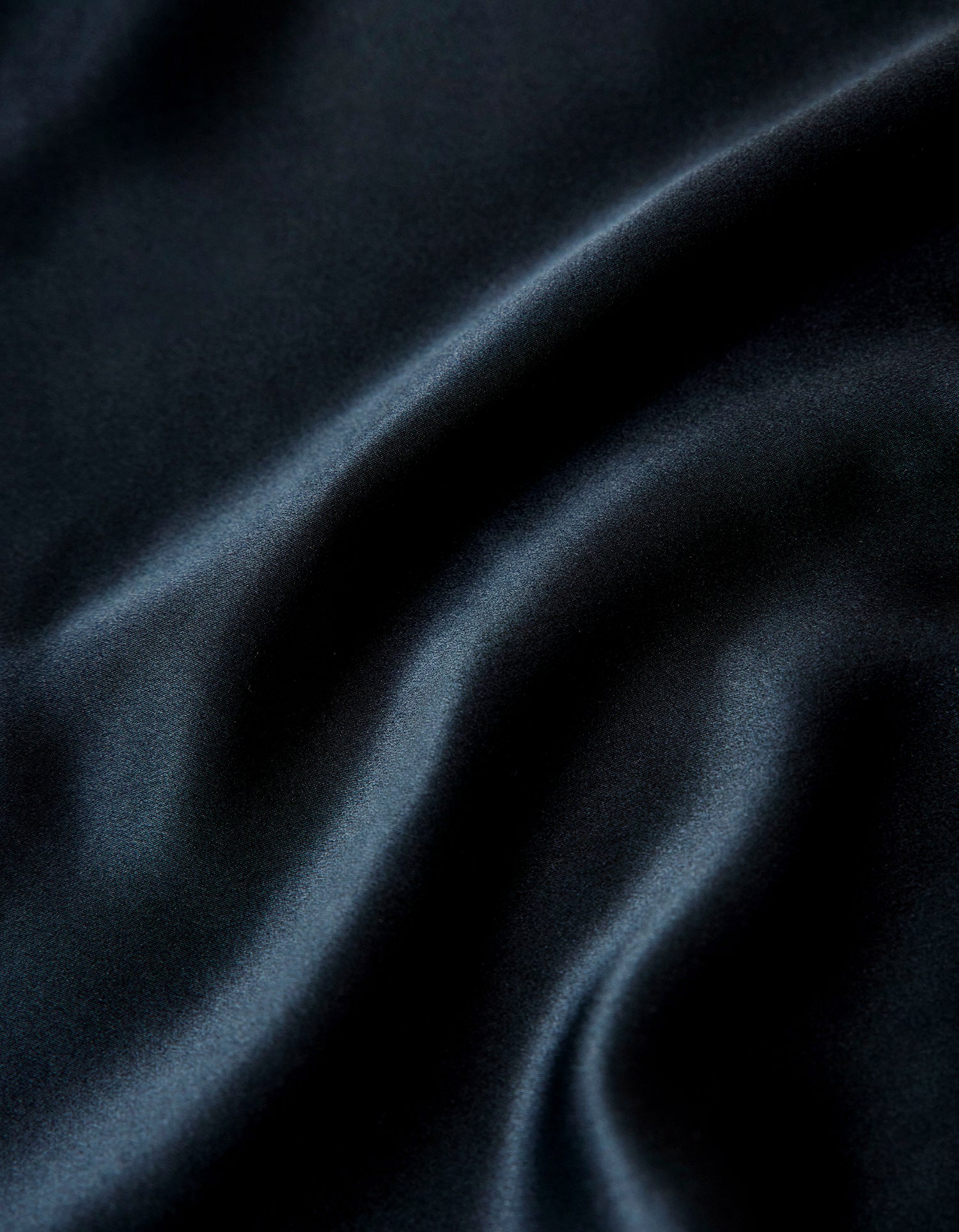 Taie d'oreiller 100% soie de murier - Bleu Velours