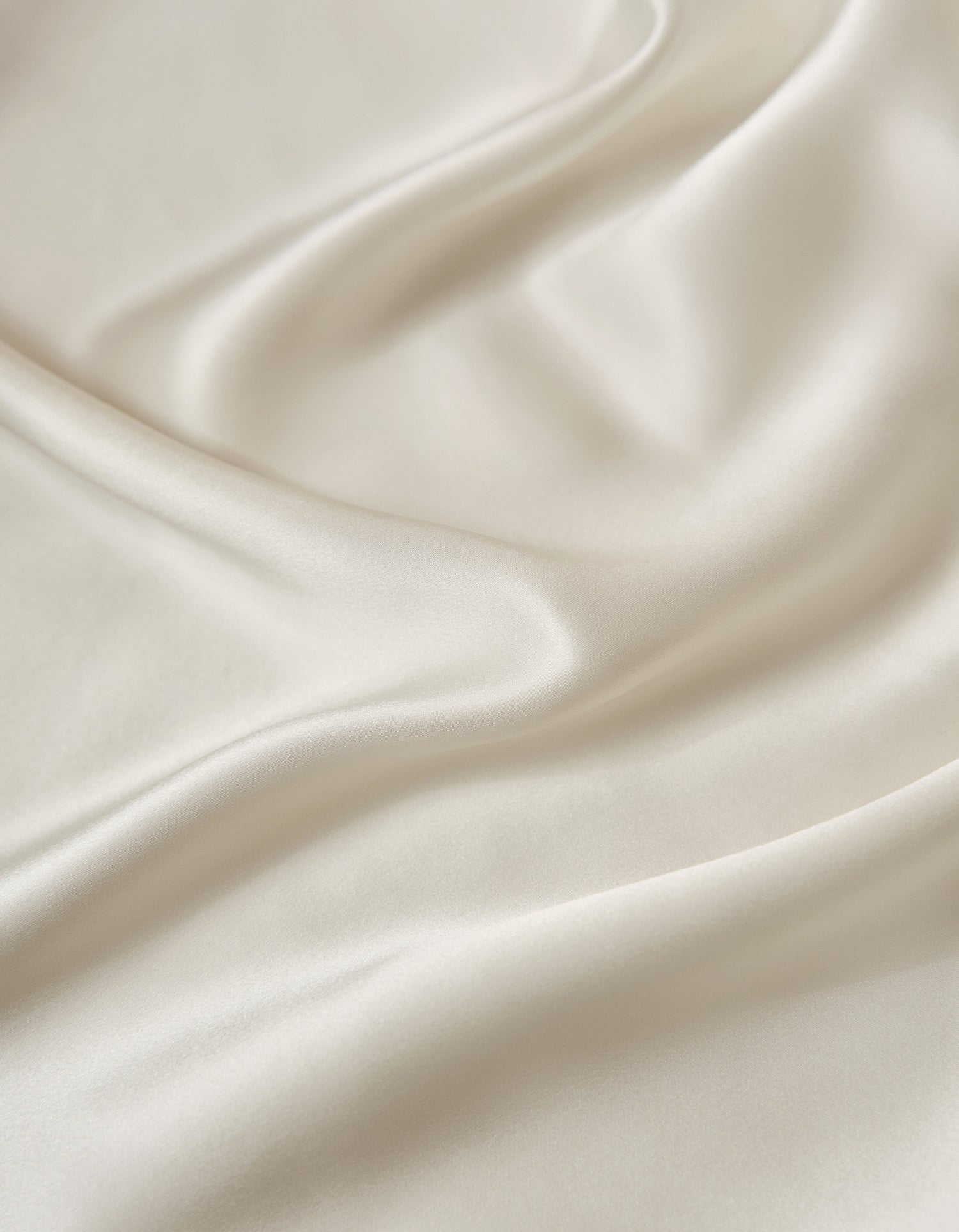 Federa in 100% seta di gelso - Crema