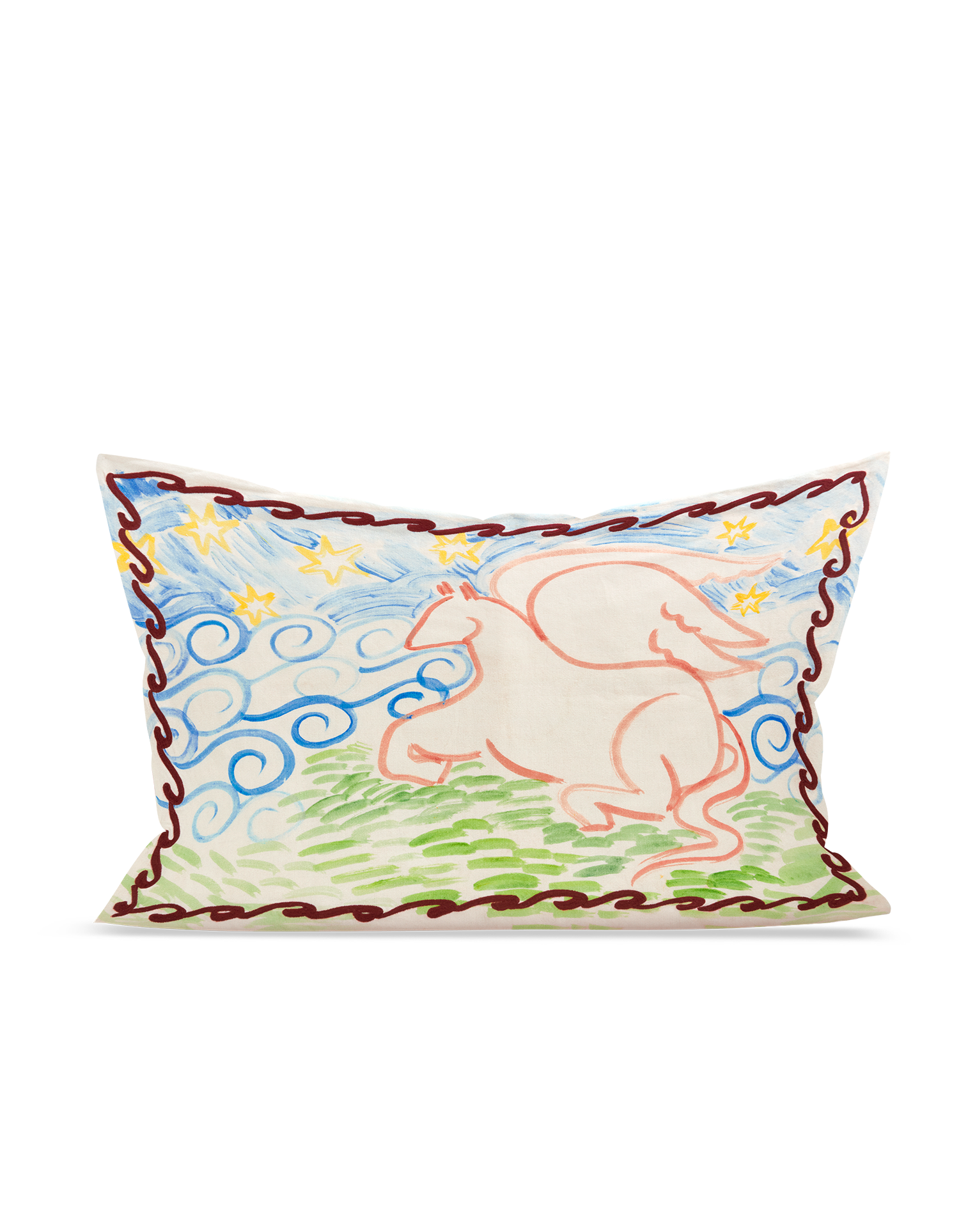 Maxi housse de coussin - Jacques Merle x Bonsoirs - Pégase