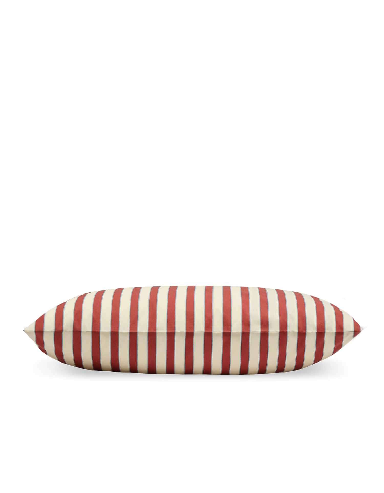 Federa in Percalle di Cotone per Bambini - Righe Club Rosse