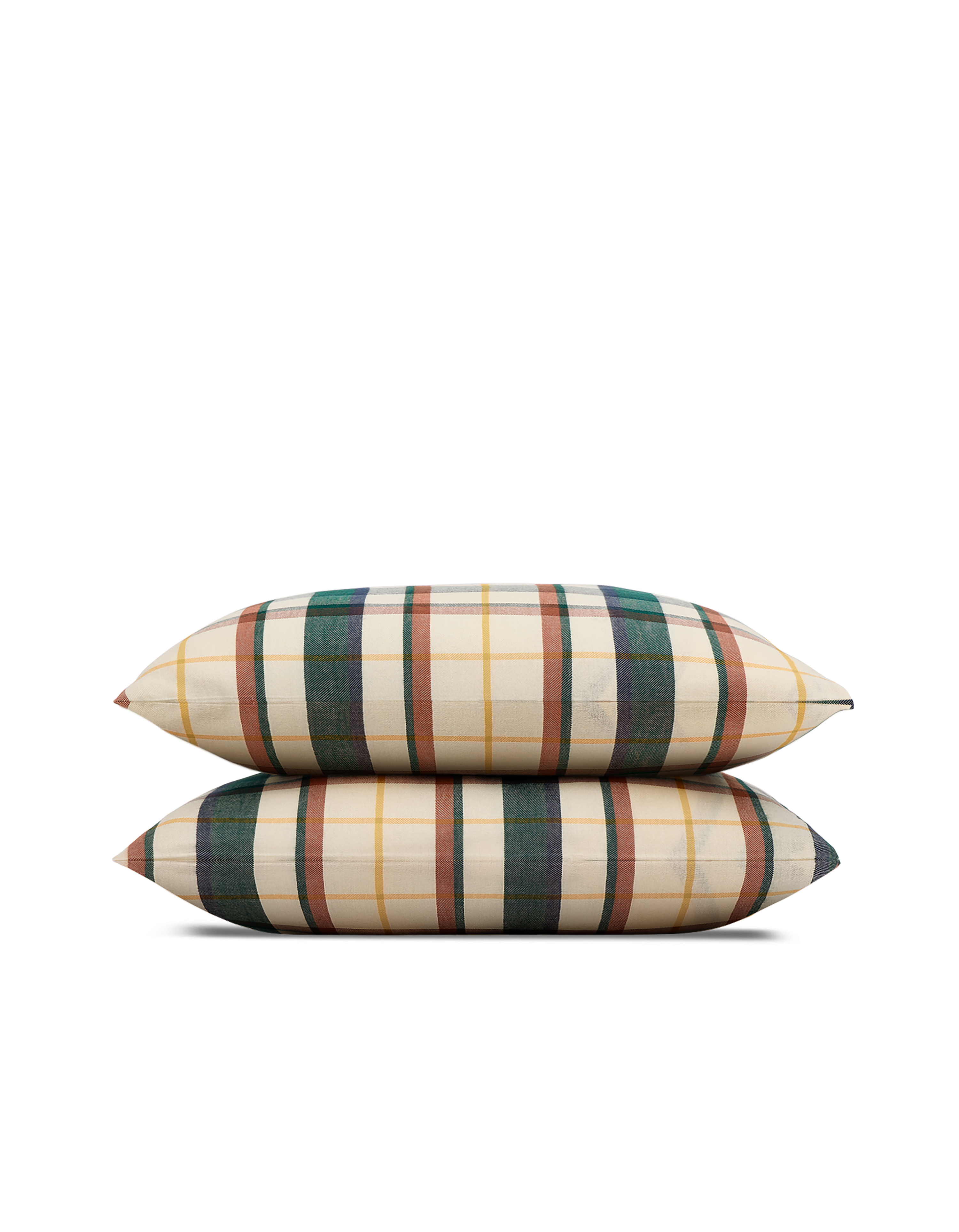 Federe in Flanella di Tencel x2 - Tartan Scozzese