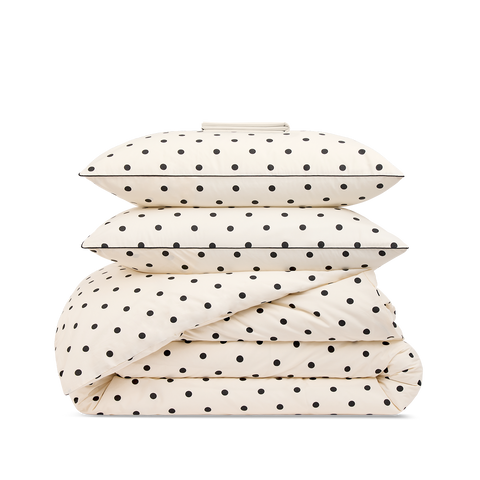 Parure Percale de coton 120 fils - Polka