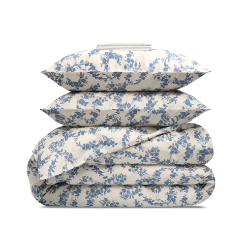 Parure Satin de coton 200 fils - Fleurs d’Antan