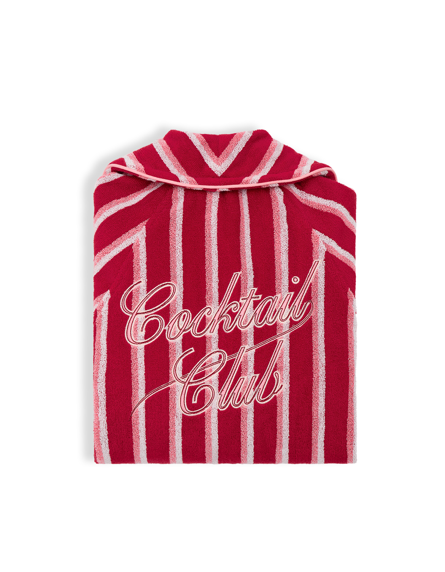 Peignoir moelleux à paillettes - Carmin Rose