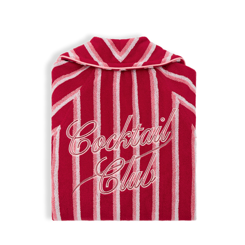 Peignoir moelleux à paillettes - Carmin Rose