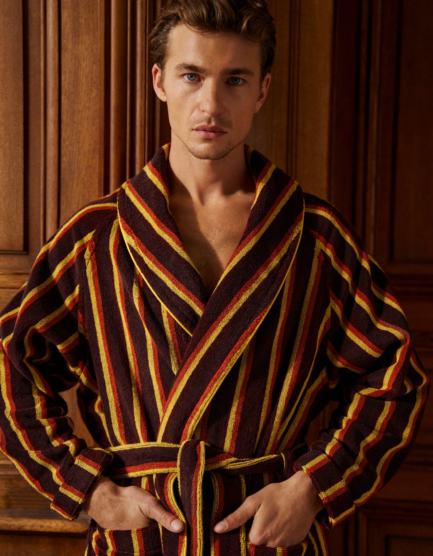 Peignoir moelleux - Bois Doré