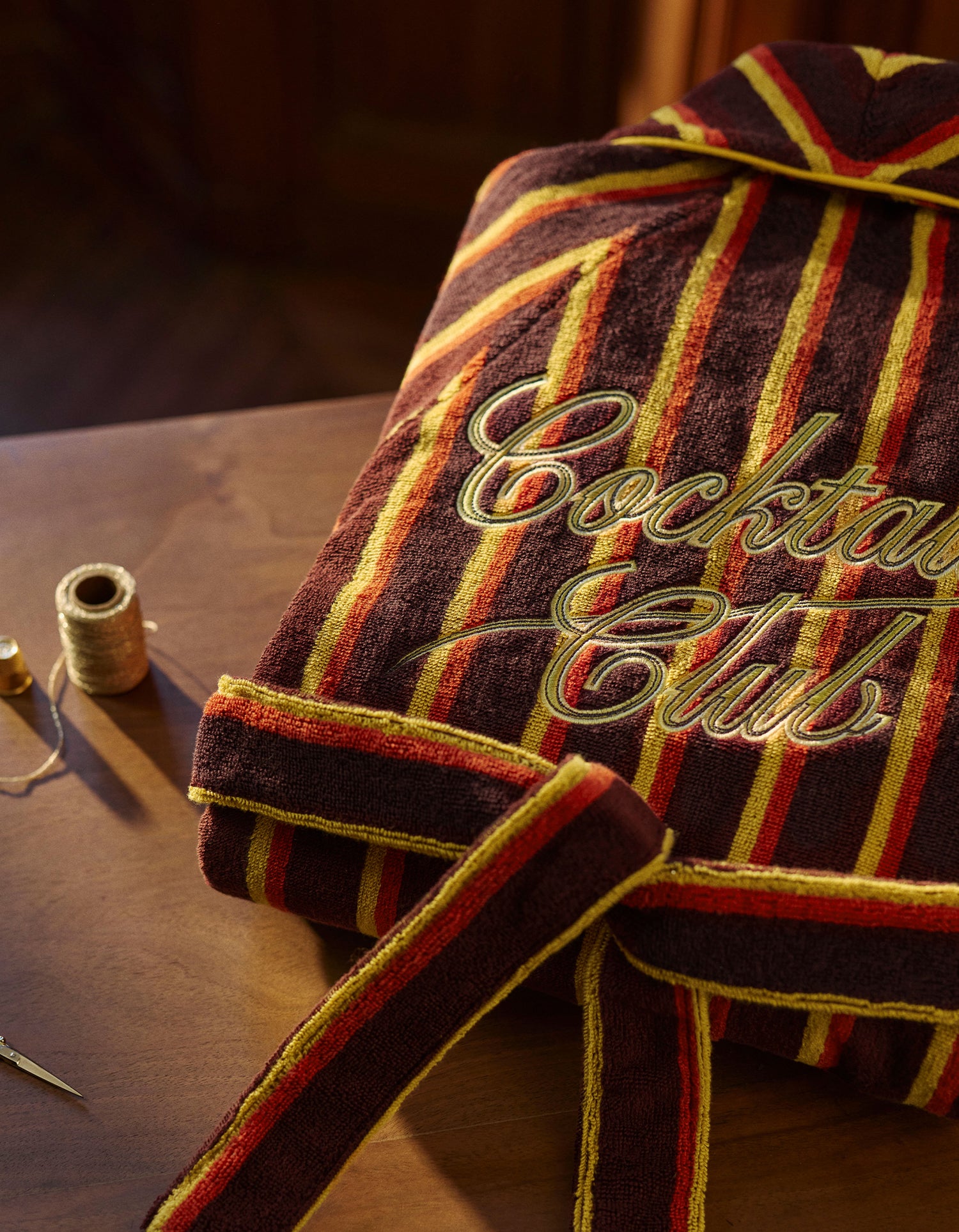 Peignoir moelleux - Bois Doré