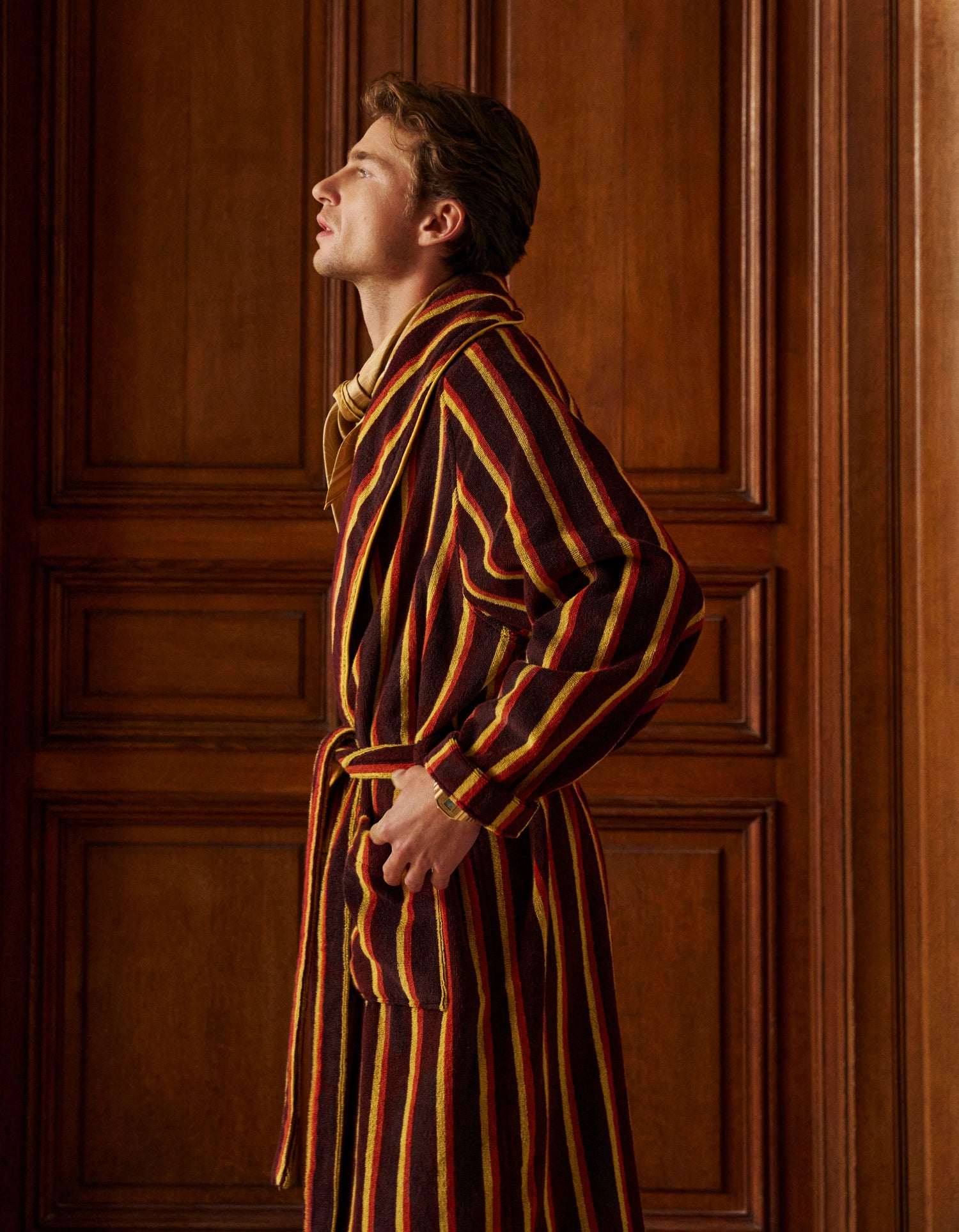 Peignoir moelleux - Bois Doré