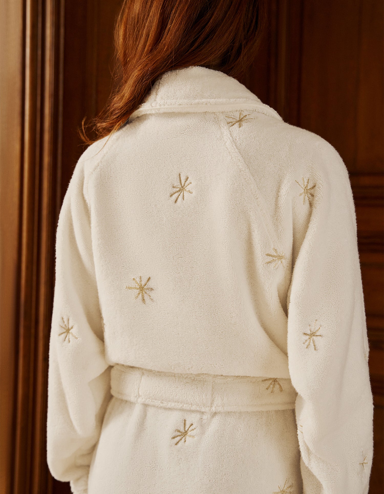 Peignoir moelleux - Étoile d’or