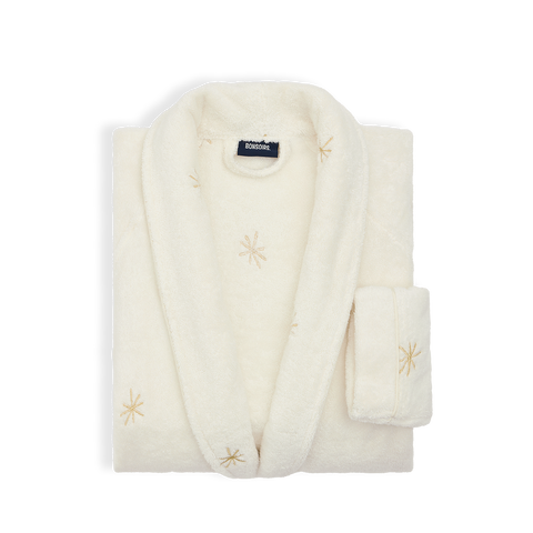 Peignoir moelleux - Étoile d’or