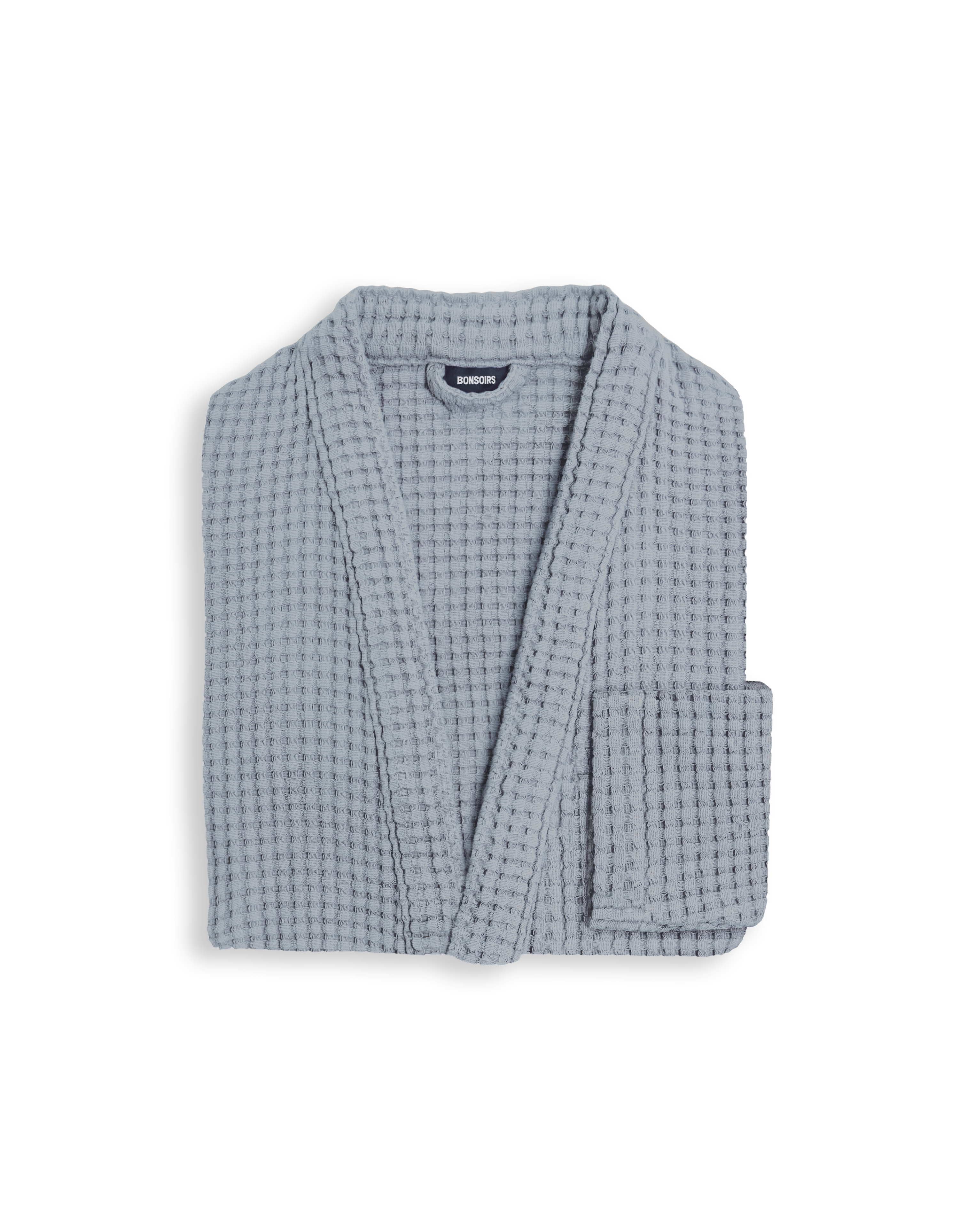 The waffle bathrobe - Blue