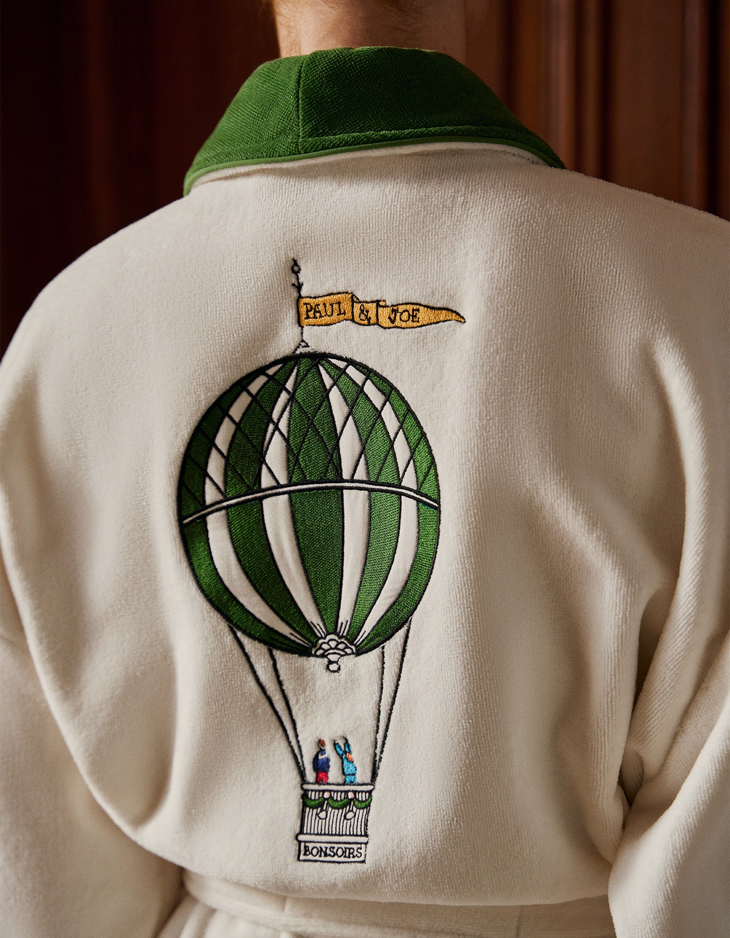 Peignoir moelleux velours - Paul & Joe pour Bonsoirs - Tuileries