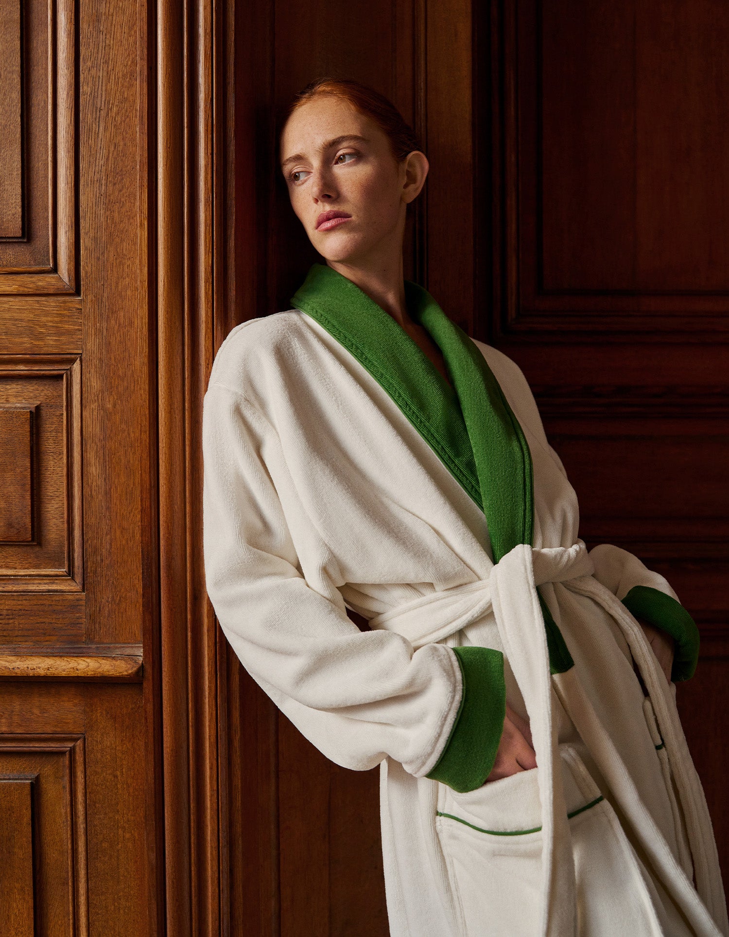 Peignoir moelleux velours - Paul & Joe pour Bonsoirs - Tuileries