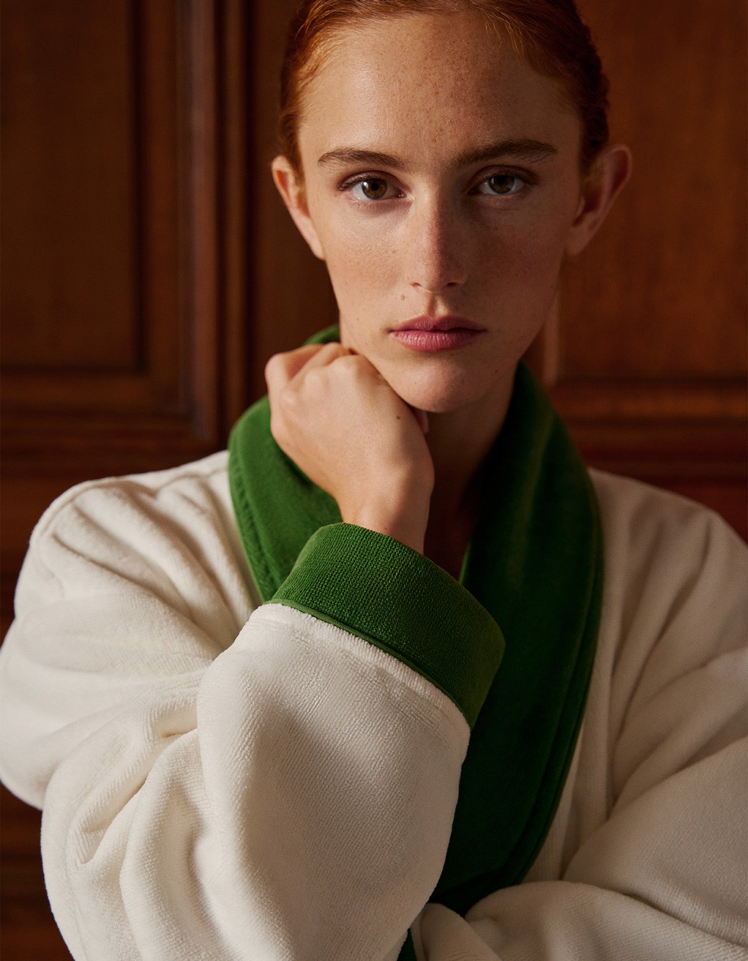 Peignoir moelleux velours - Paul & Joe pour Bonsoirs - Tuileries