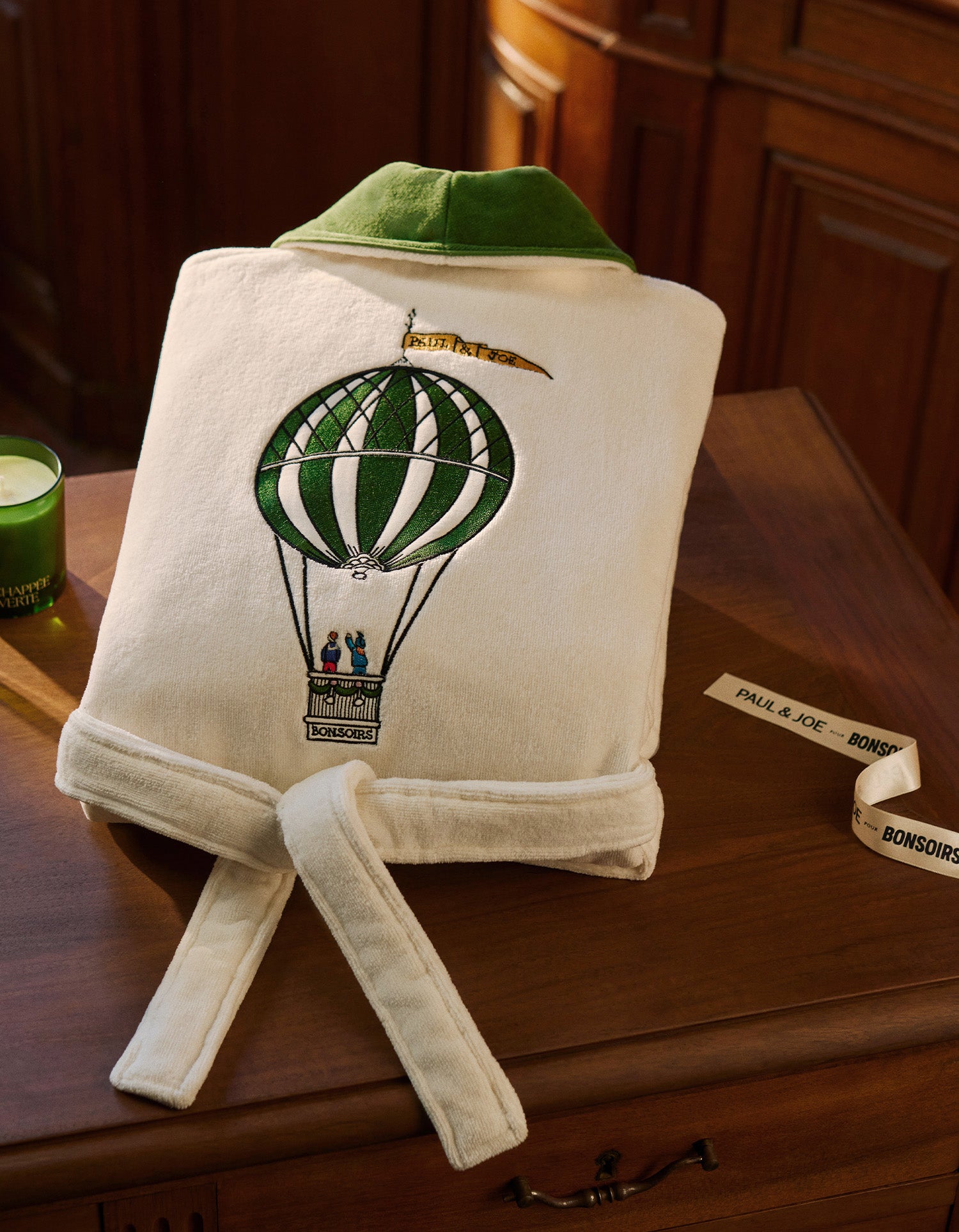 Peignoir moelleux velours - Paul & Joe pour Bonsoirs - Tuileries