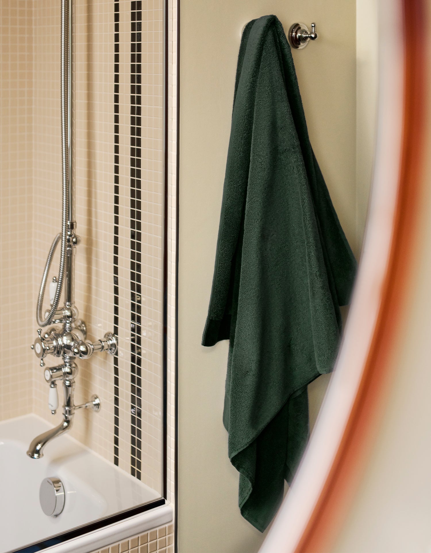 Morbido tappetino da bagno - Verde Foresta