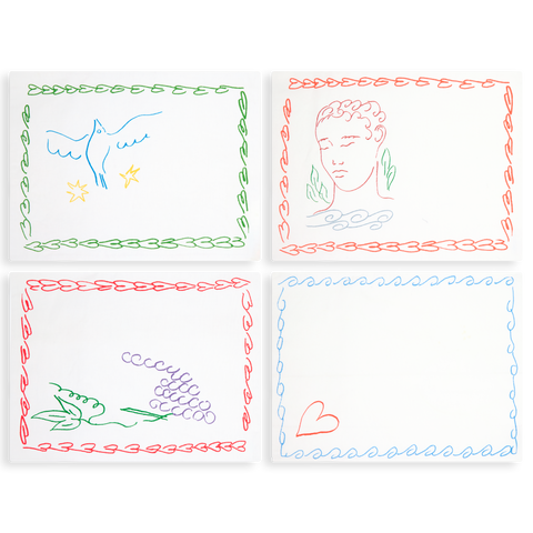 Sets de table x4 - Jacques Merle x Bonsoirs