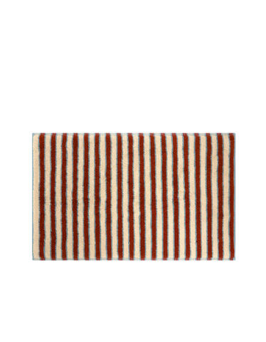 Tapis de bain moelleux - Milano Rouge