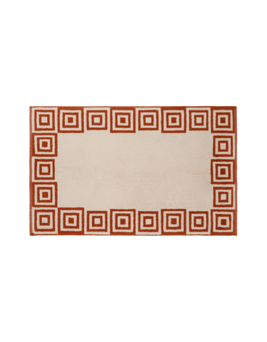 Morbido tappetino da bagno - Mattonelle Terracotta