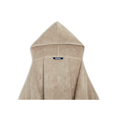 Cape de bain moelleuse Enfant - Le Petit Uni Beige