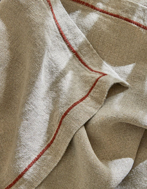 Linen bedspread