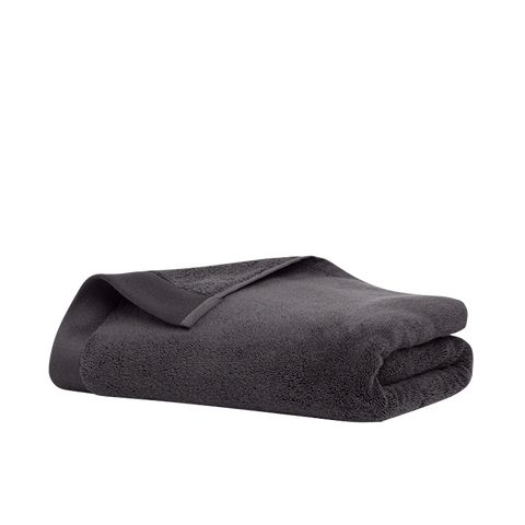 Serviette de bain moelleuse - Gris
