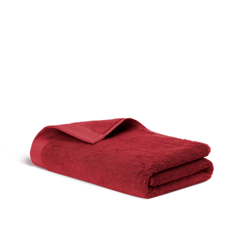 Serviette de toilette moelleuse - Rouge Vif