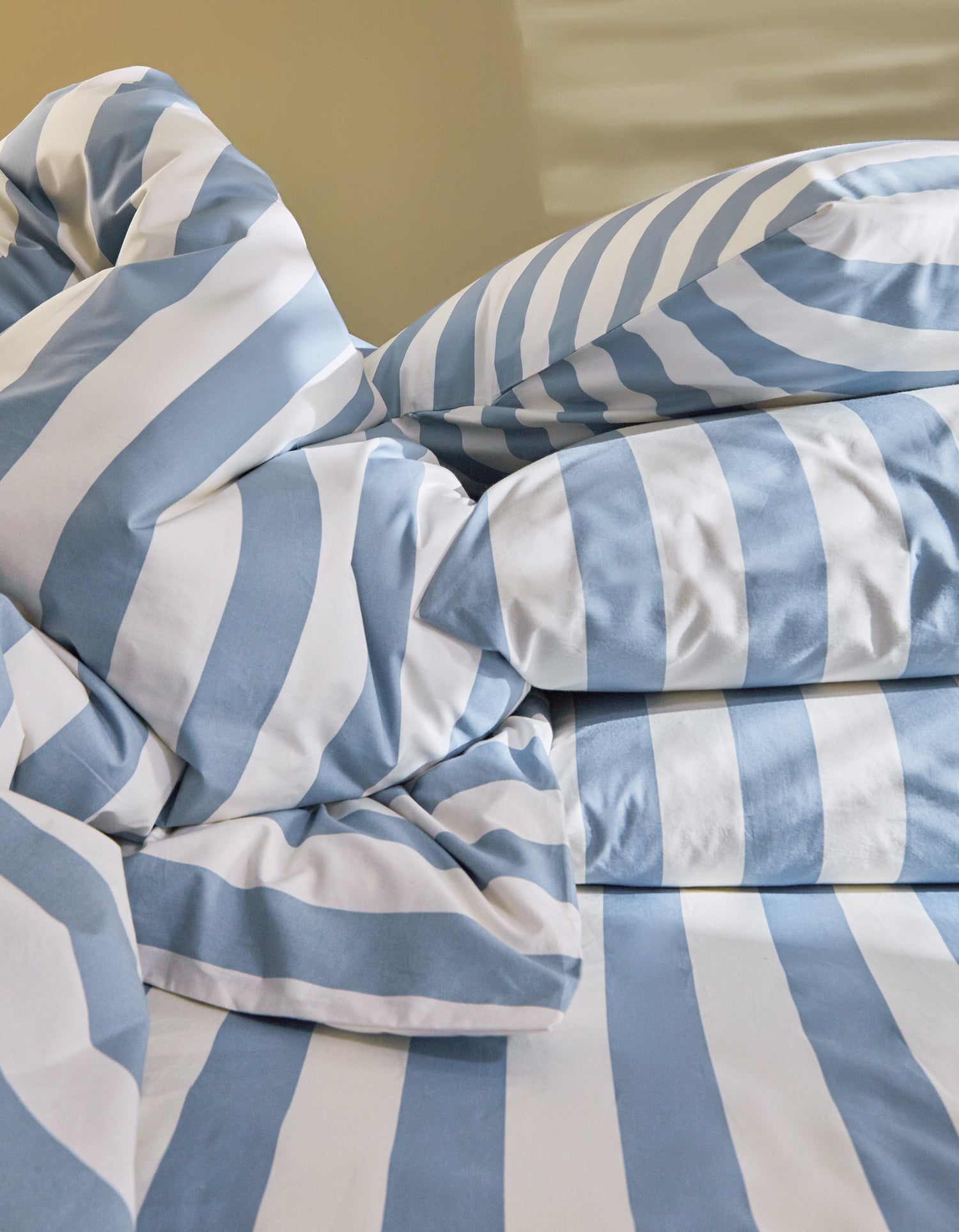 Drap housse Percale de coton 120 fils - Club Bleu