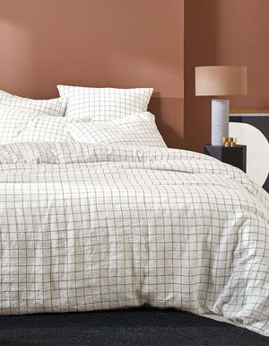 French washed linen duvet cover