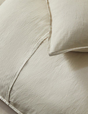 The maxi square cushion cover Washed linen